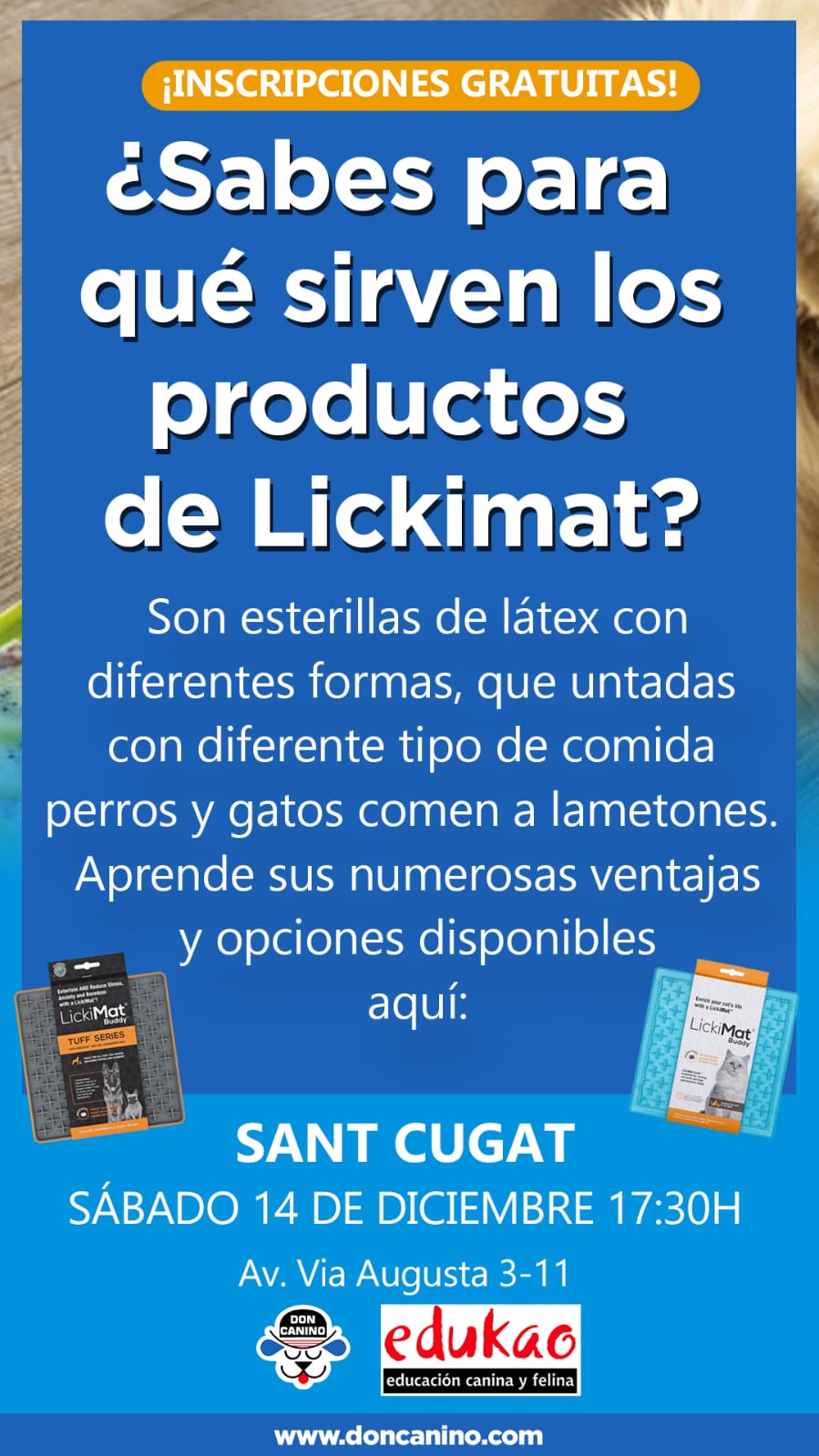 lickimat esterrillas de latex perros