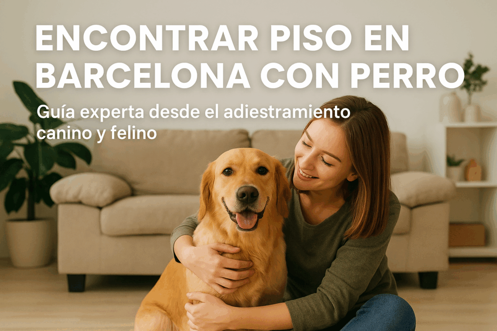 Encontrar piso en Barcelona con perro