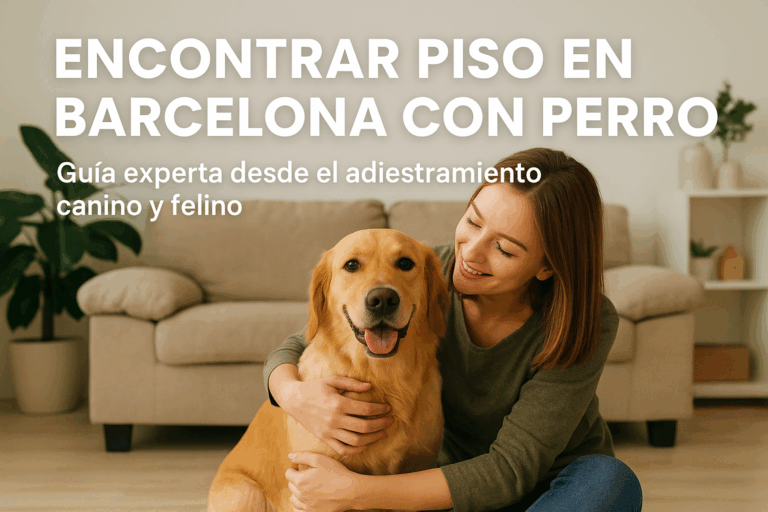 Encontrar piso en Barcelona con perro